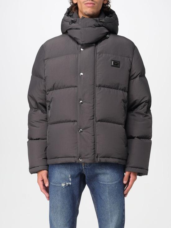 25FW 돌체앤가바나 숏패딩 G9BRFTFUS28 N0636 Charcoal