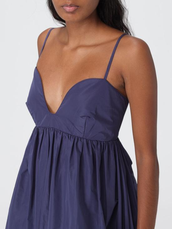 25FW 핑코 롱 원피스 105403Y3LE G41 Blue - PINKO