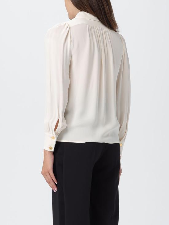 25FW 엘리자베타프랜치 블라우스 CA123 DZ9 White - ELISABETTA FRANCHI