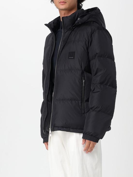 25FW 알마니 숏패딩 XM000348AF12286 UC001 Black - ARMANI