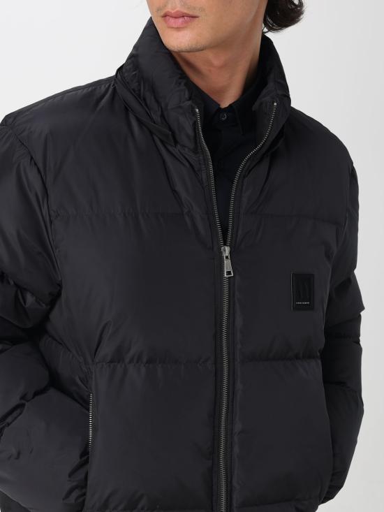 25FW 알마니 숏패딩 XM000348AF12286 UC001 Black - ARMANI