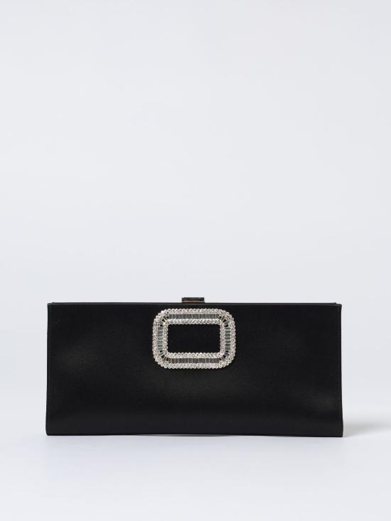 25FW 로저비비에 클러치/파우치 RBWABDD0220RS0 B999 Black