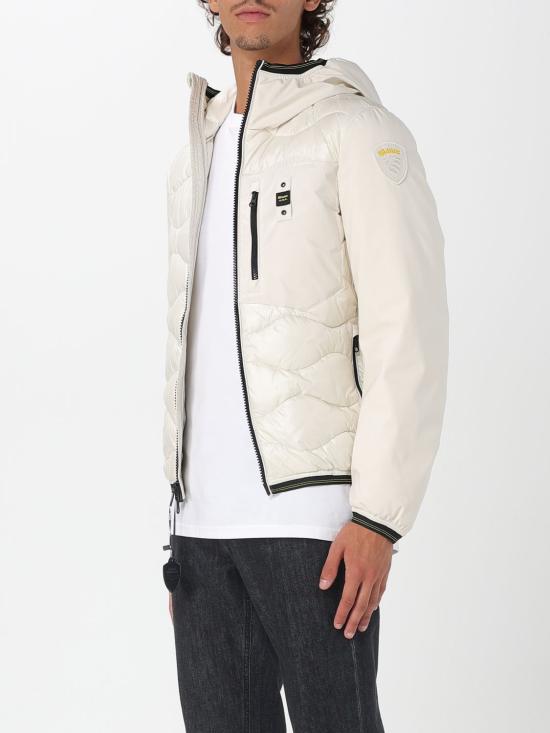 25FW 블라우어 숏패딩 25WBLUC08078006355 129 White - BLAUER