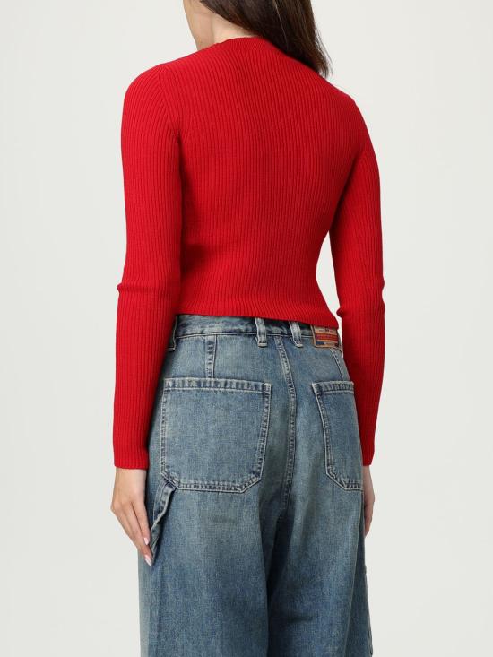 25FW 디젤 긴팔 티셔츠 A189040PLBF 42A Red - DIESEL