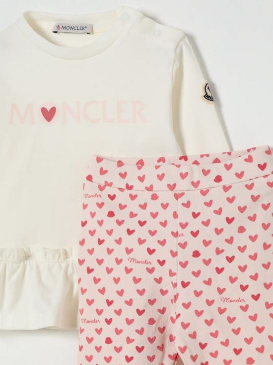 25FW [키즈] 몽클레어 오버롤 8M0000989AUM F00 White - MONCLER