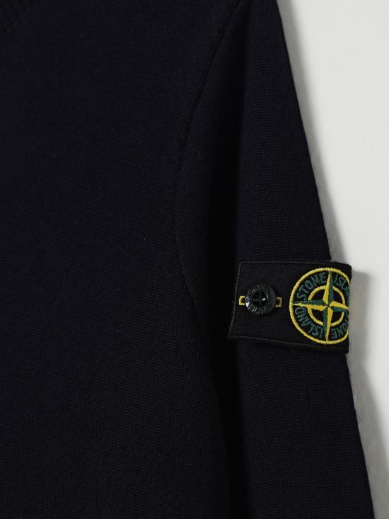 25FW [키즈] 스톤 아일랜드 풀오버 5100017S0C04 V0020 Blue - STONE ISLAND