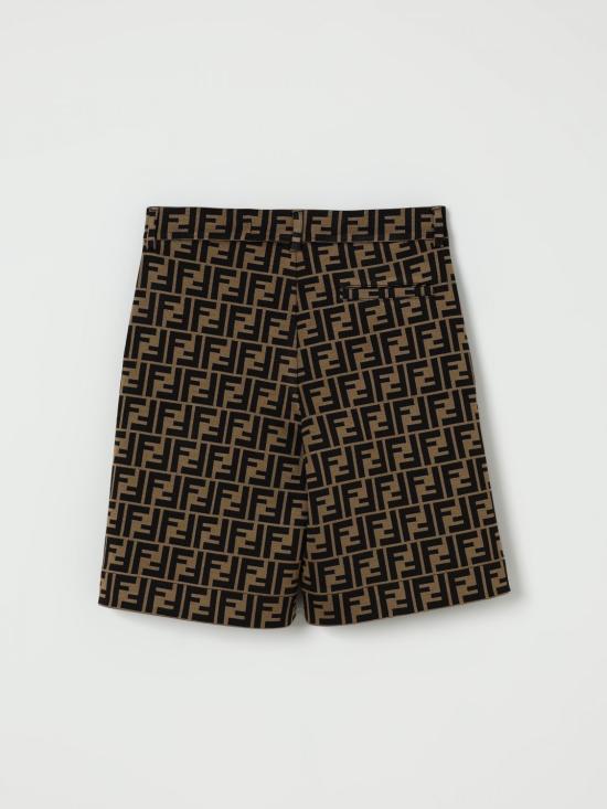 25FW [키즈] 펜디 쇼츠/버뮤다 JMF315A6A6 F0E0X Hazel - FENDI