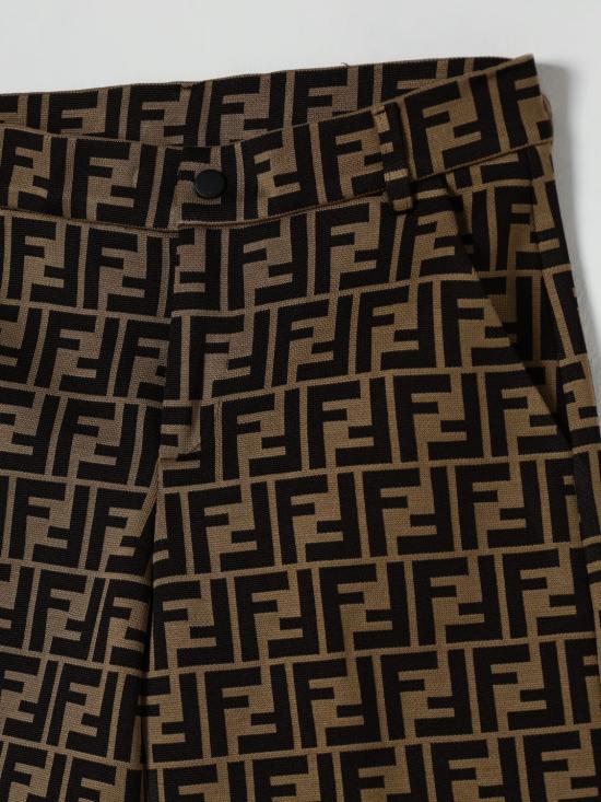 25FW [키즈] 펜디 쇼츠/버뮤다 JMF315A6A6 F0E0X Hazel - FENDI