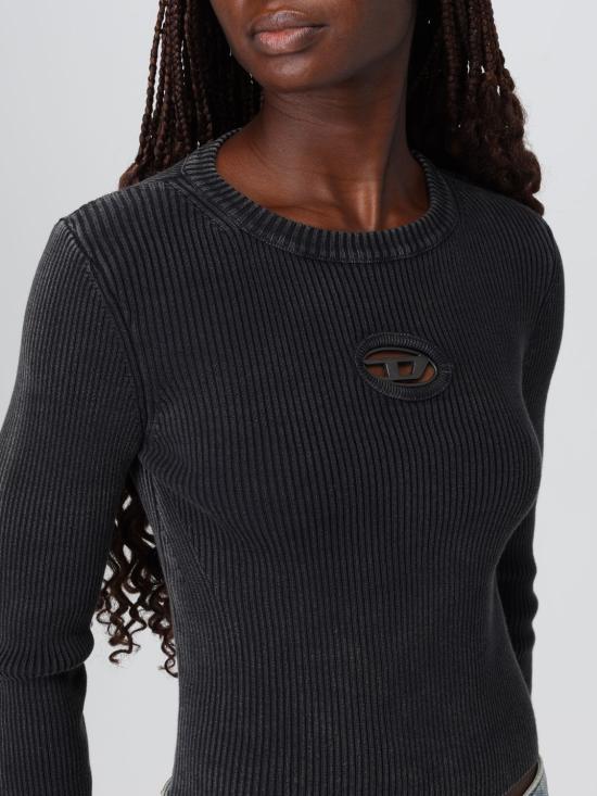 25FW 디젤 긴팔 티셔츠 A148100AKBQ 900 Black - DIESEL