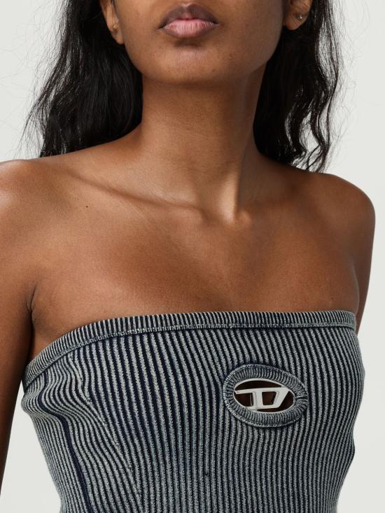 25FW 디젤 민소매 티셔츠 A148130ANAH 8AT Denim - DIESEL