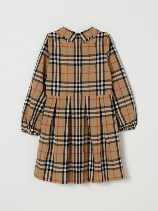25FW [키즈] 버버리 원피스 8108991 B9368 Beige - BURBERRY