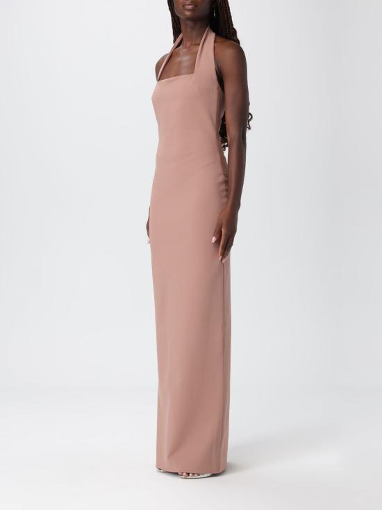 25FW 솔러스런던 롱 원피스 OS44047 Cocoa - SOLACE LONDON