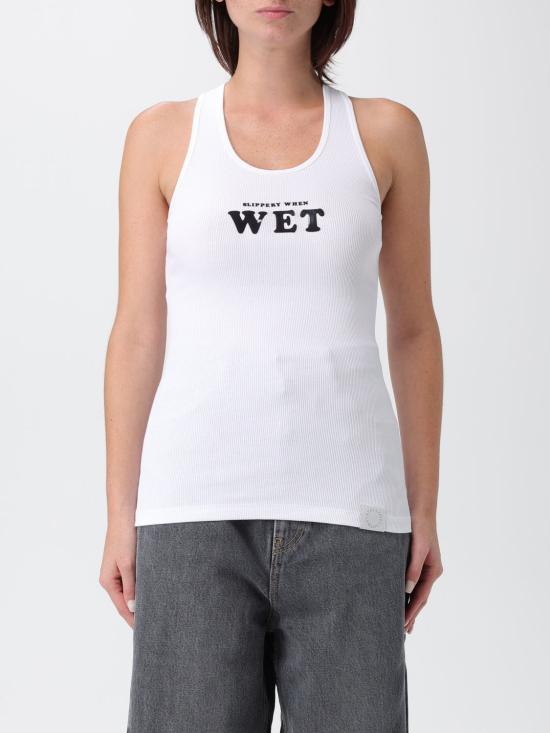 25FW 스텔라 맥카트니 민소매 티셔츠 6J03413SQA09 9000 White