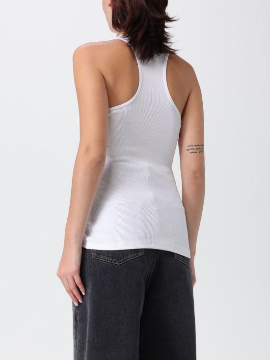 25FW 스텔라 맥카트니 민소매 티셔츠 6J03413SQA09 9000 White - STELLA MCCARTNEY