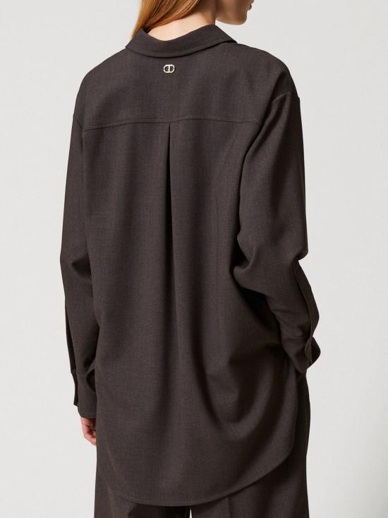 25FW 트윈셋 셔츠 252TF2040 12840 Grey - TWINSET