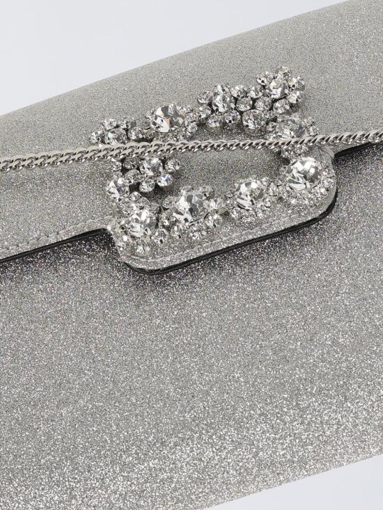 25FW 로저비비에 클러치/파우치 RBWAMFD0200JQO 1920 Silver - ROGER VIVIER