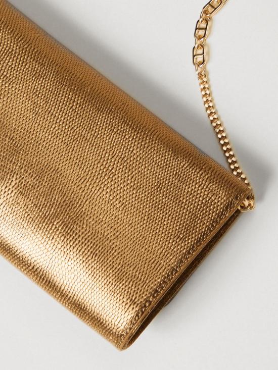 25FW 트윈셋 클러치/파우치 252TD8130 10366 Gold - TWINSET