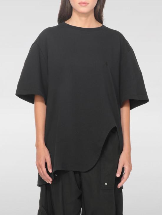 25FW 디 아티코 반팔 티셔츠 251WCT00350JJJ025AA 100 Black