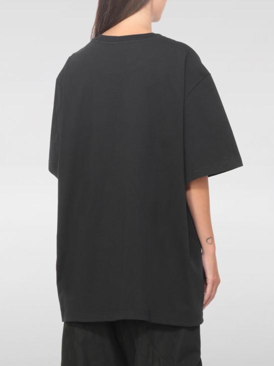 25FW 디 아티코 반팔 티셔츠 251WCT00350JJJ025AA 100 Black - THE ATTICO