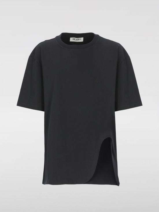 25FW 디 아티코 반팔 티셔츠 251WCT00350JJJ025AA 100 Black - THE ATTICO