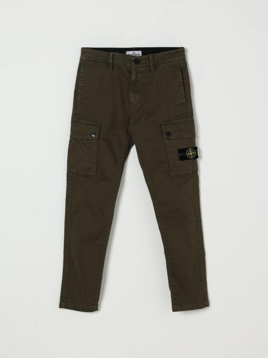 25FW [키즈] 스톤 아일랜드 팬츠 3100008S0198 V0154 Green