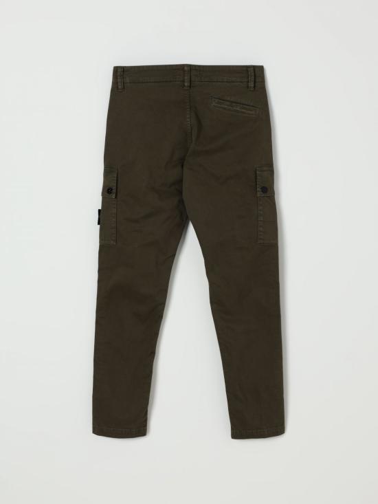25FW [키즈] 스톤 아일랜드 팬츠 3100008S0198 V0154 Green - STONE ISLAND