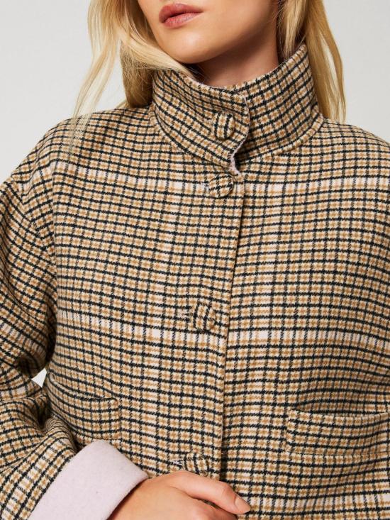 25FW 액티튜드 트윈세트 코트 252AP2090 12657 Natural - ACTITUDE TWINSET