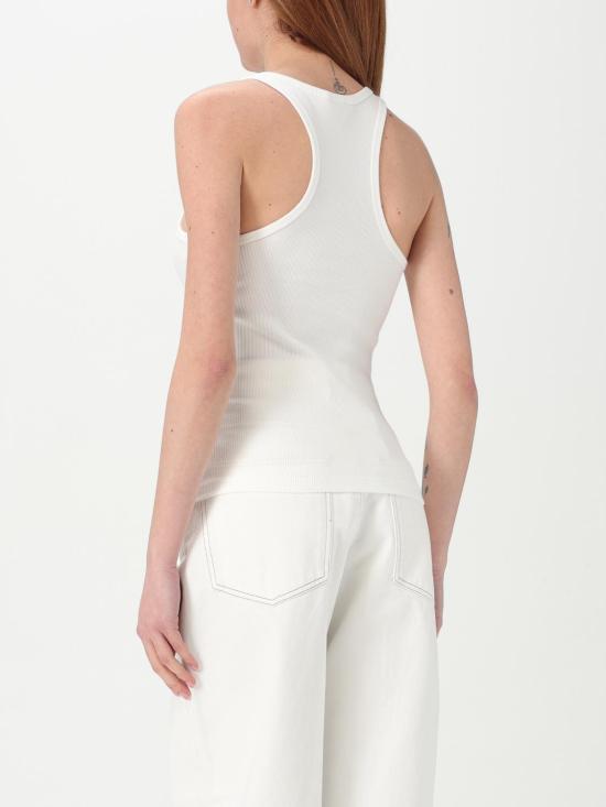 25FW 쿠레쥬 민소매 티셔츠 125JDE123JS0194 0001 White - COURREGES