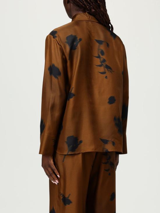 25FW 막스마라 블라우스 2526116057600 002 Tobacco - MAX MARA