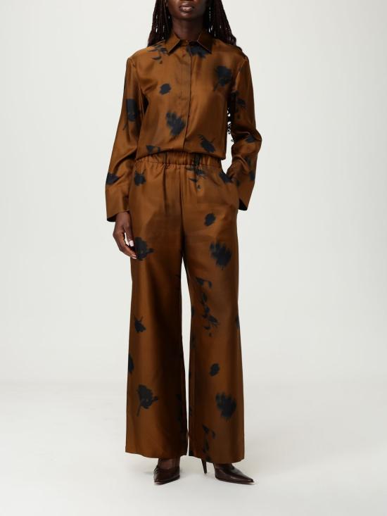 25FW 막스마라 블라우스 2526116057600 002 Tobacco - MAX MARA