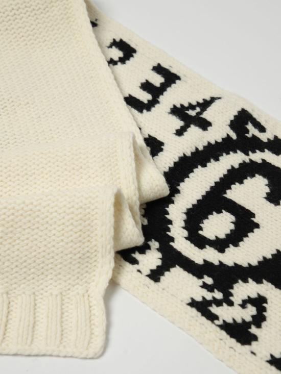 25FW [키즈] MM6 메종마르지엘라 스카프 M60916MM06M M6101 White - MM6 MAISON MARGIELA