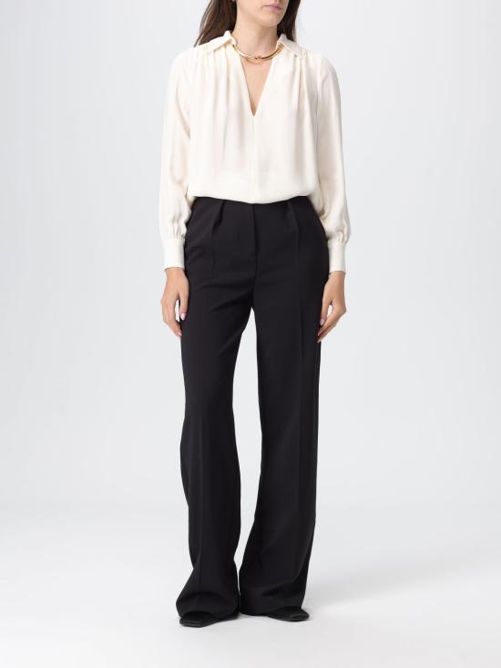 25FW 엘리자베타프랜치 스트레이트 팬츠 PA126 110 Black - ELISABETTA FRANCHI