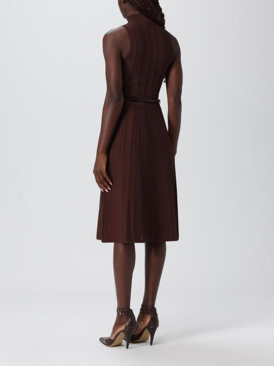 25FW 엘리자베타프랜치 롱 원피스 AM02S EA3 Brown - ELISABETTA FRANCHI