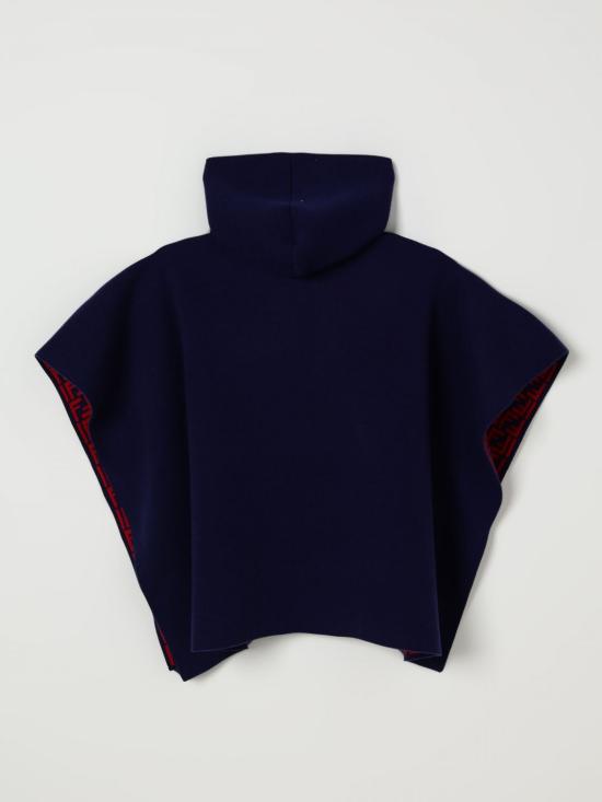 25FW [키즈] 펜디 코트 JFQ057AO29 F08B9 Blue - FENDI