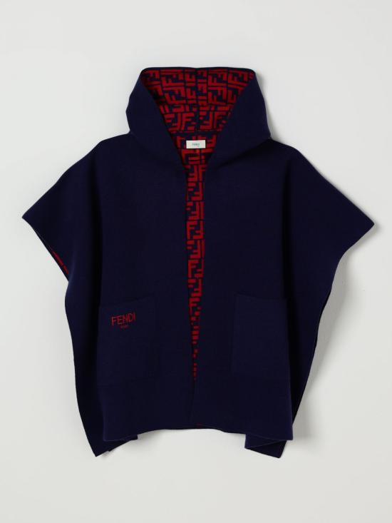 25FW [키즈] 펜디 코트 JFQ057AO29 F08B9 Blue