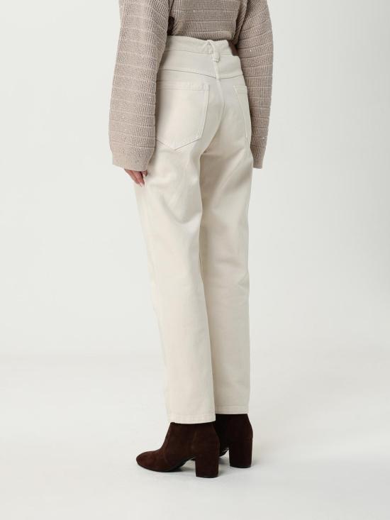 25FW 브루넬로 쿠치넬리 데님 팬츠 MPH81P5847 C8739 White - BRUNELLO CUCINELLI