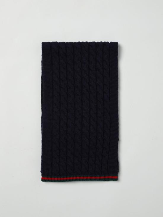 25FW [키즈] 구찌 스카프 8289134K206 4166 Blue