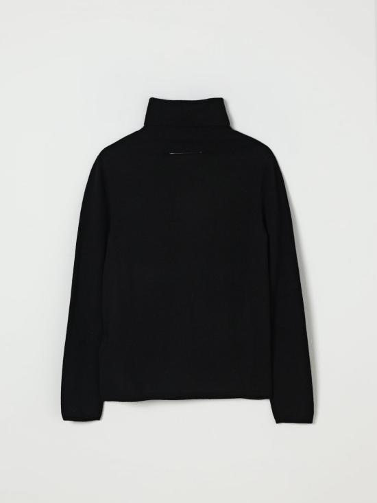 25FW [키즈] MM6 메종마르지엘라 풀오버 M60884MM06Q M6900 Black - MM6 MAISON MARGIELA
