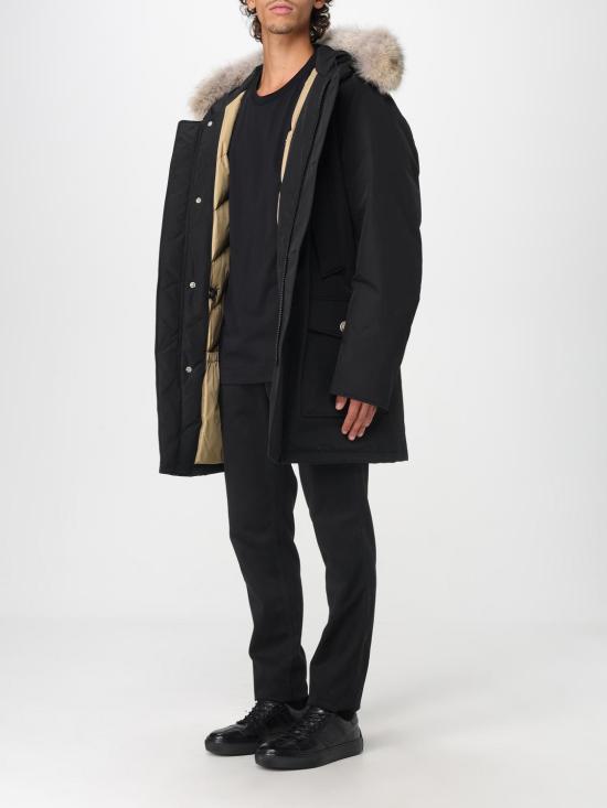 25FW 울리치 코트 CFWOOU0482MRUT0001 BLK Black - WOOLRICH