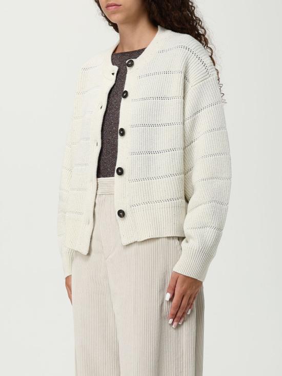 25FW 브루넬로 쿠치넬리 스웨터 MBM738206P C505 Beige - BRUNELLO CUCINELLI