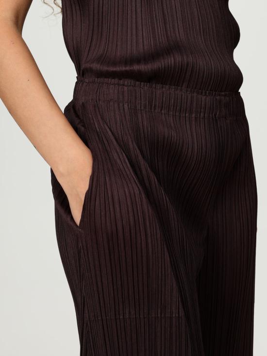 25FW 플리츠플리즈 팬츠 PP58JF114 47 Brown - PLEATS PLEASE