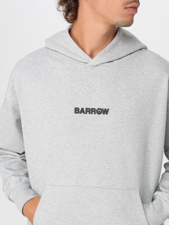 25FW 바로우 긴팔 티셔츠 F5BWUAHS047 107 Grey - BARROW