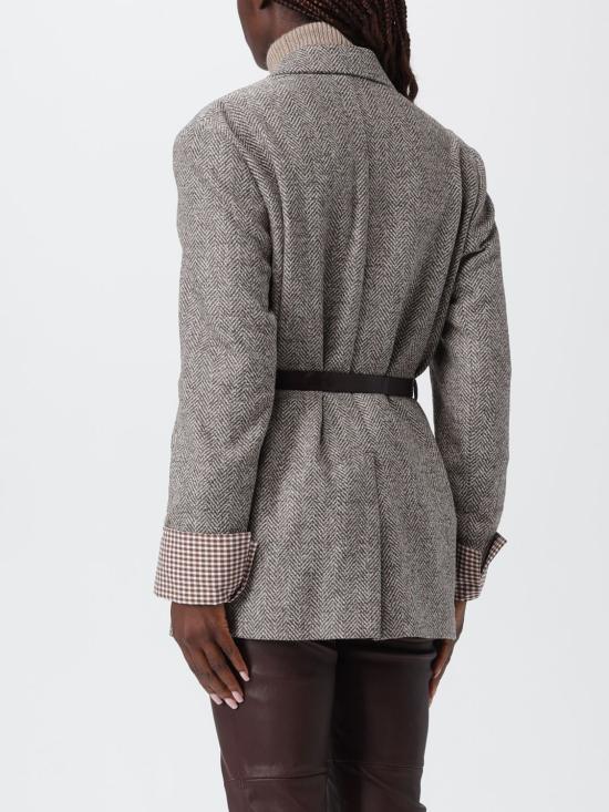 25FW 브루넬로 쿠치넬리 자켓 MG5297399 C136 Brown - BRUNELLO CUCINELLI