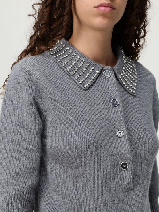 25FW 핑코 반팔 티셔츠 105745A2S4 II2 Grey - PINKO