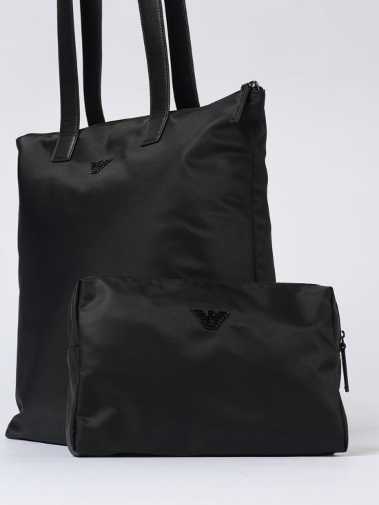 25FW 엠포리오 아르마니 숄더백 EM003555 AF13454 UC001 Black - EMPORIO ARMANI