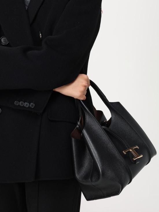 25FW 토즈 T 타임리스 미니 토트백  XBWTSBA9100Q8E B999 Black - TODS