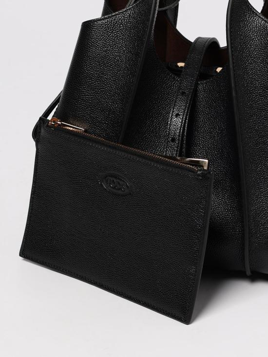 25FW 토즈 T 타임리스 미니 토트백  XBWTSBA9100Q8E B999 Black - TODS