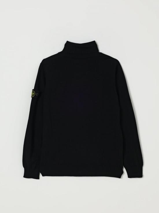 25FW [키즈] 스톤 아일랜드 풀오버 5100017S0C04 V0029 Black - STONE ISLAND