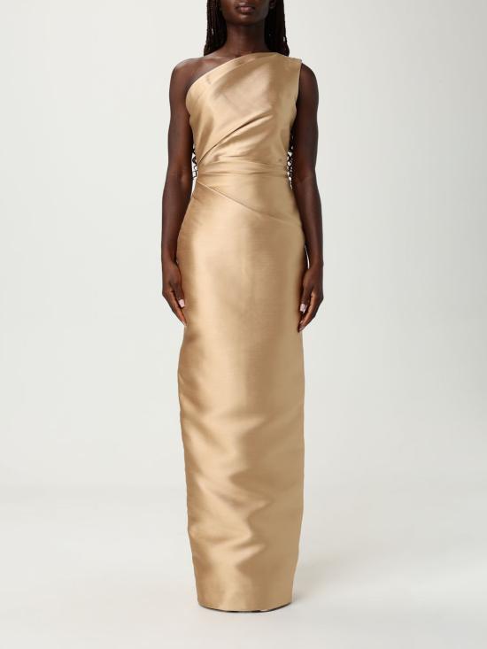 25FW 솔러스런던 롱 원피스 OS37025 CARAMEL Champagne