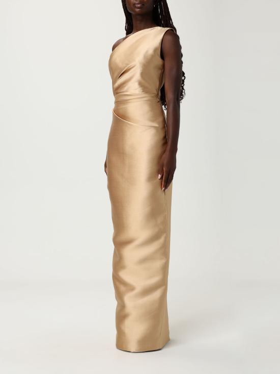 25FW 솔러스런던 롱 원피스 OS37025 CARAMEL Champagne - SOLACE LONDON